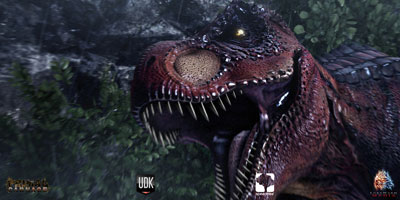 Dinos versus Mercs
